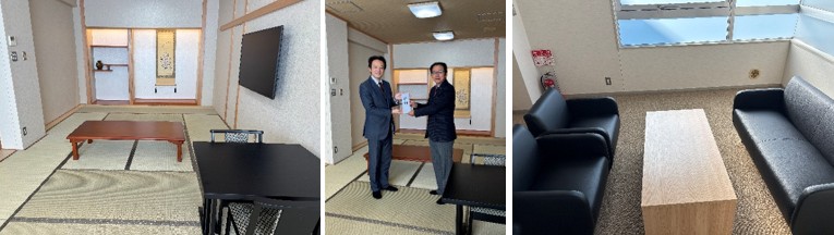 留学･異文化交流室「目録贈呈式」開催